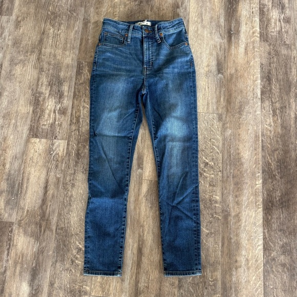 Madewell Curvy High-Rise Skinny Crop Jeans in Dalstrom Wash - Picture 9 of 13